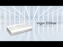 Vigor 2136ax video
